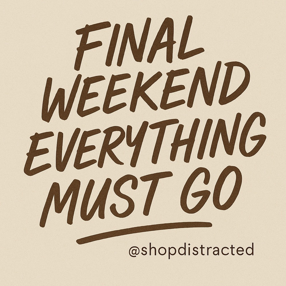 💥💥FINAL WEEKEND before I pack it all up and MOVE! 📦 Everything ships fast ✨